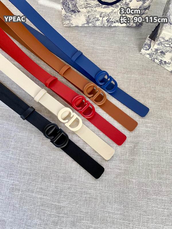 Dior belt 30mmX90-115cm 8L01
